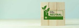 voluntary carbon market co2 neutral illustration