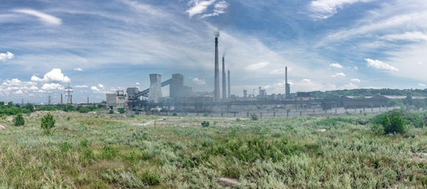 Environmental Issues Photo of Industrial Smoke Coming from Factory