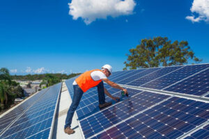 global emissions offset per solar panels