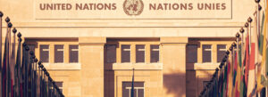 united nations building front image